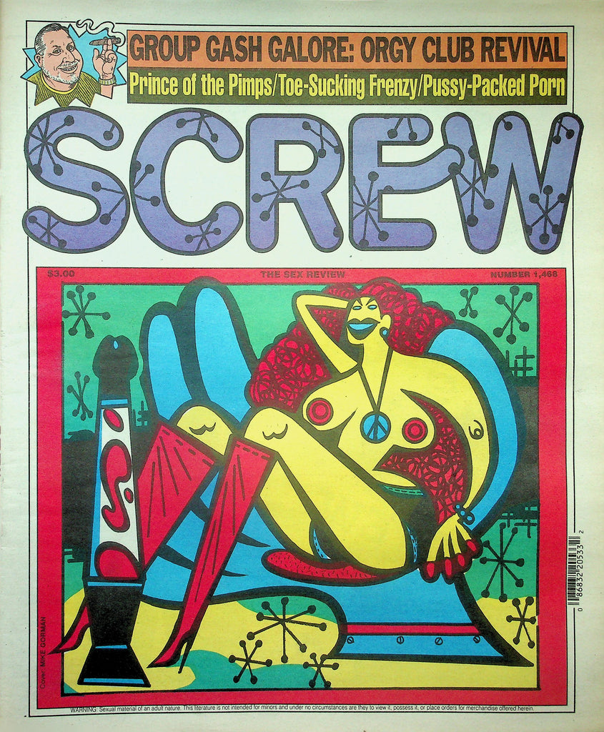 Screw Newspaper  Group Gash Galore: Orgy Club Revival    #1468  April 21 , 1997    010626lmp2