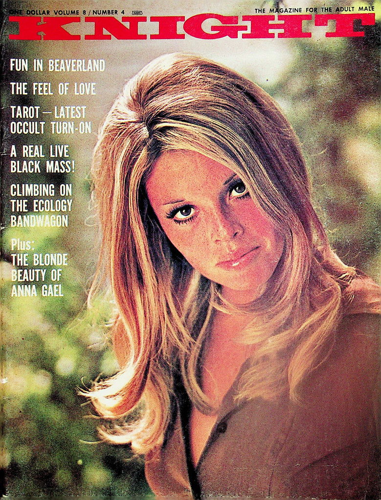 Knight Magazine   Covergirl Sandy Barton / Annik Borel  vol.8 #4  1970  041224lm-p