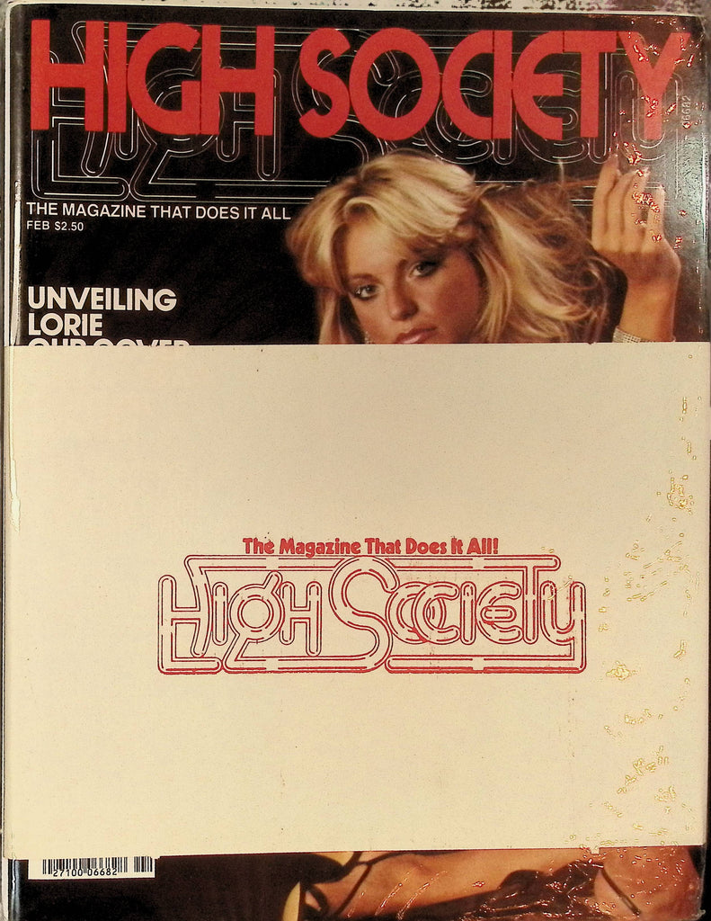 High Society Magazine February 1979 Linda Rondstadt Rod Stewart 120525AMP