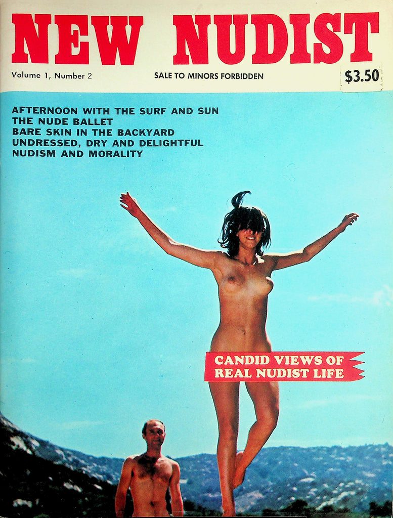 New Nudist Magazine  Surf And Sun, The Nude Ballet, Nudism & Morality  vol.1 #2  1966    072926lmp-GSC