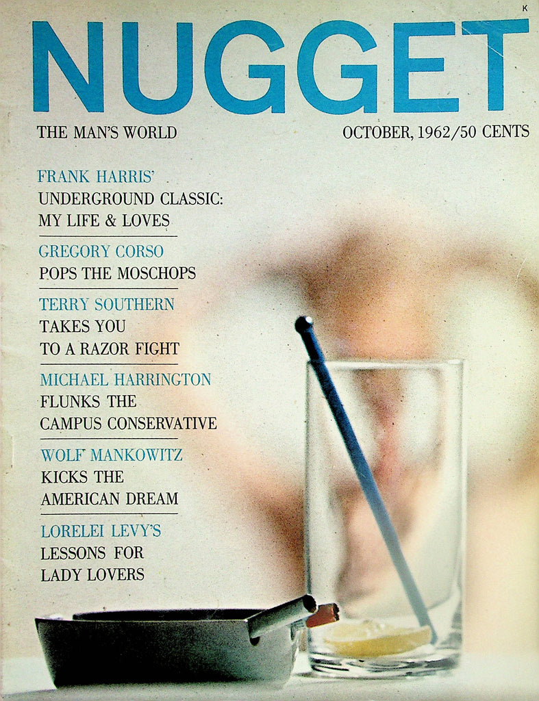 Nugget  Magazine   Centerfold Girl Judy Treadway / Bridget Bardot  October 1962    040924lm-p2