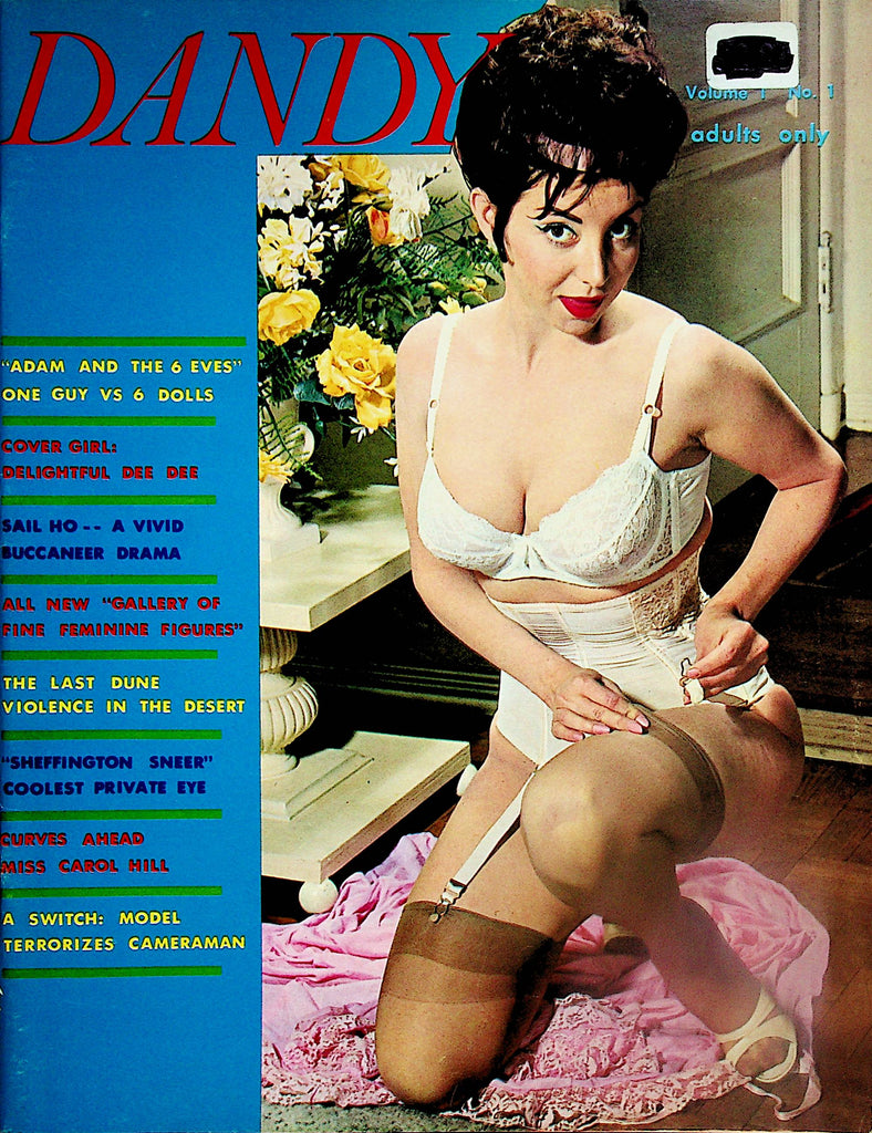 Dandy Vintage Magazine  Cover Girl Delightful Dee Dee  vol.1 #1  1963  070324lm-p
