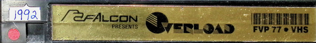 Overload Al Parker, Chip Daniels, Chris Chamberlain 1992 FVP77  Falcon Gay Male VHS 100124AMPVHS