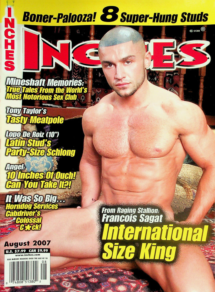 Inches Gay Magazine   Francois Sagat International Size King  August 2007      043026lmp