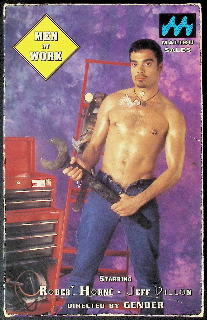 Men At Work West Hollywood Film Works, Inc. Gay VHS 1995 100424JKVHS