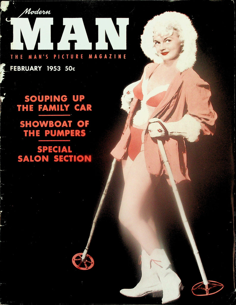 Modern Man Magazine   Tempest Storm  / Model Folio  February 1953   113025lmp