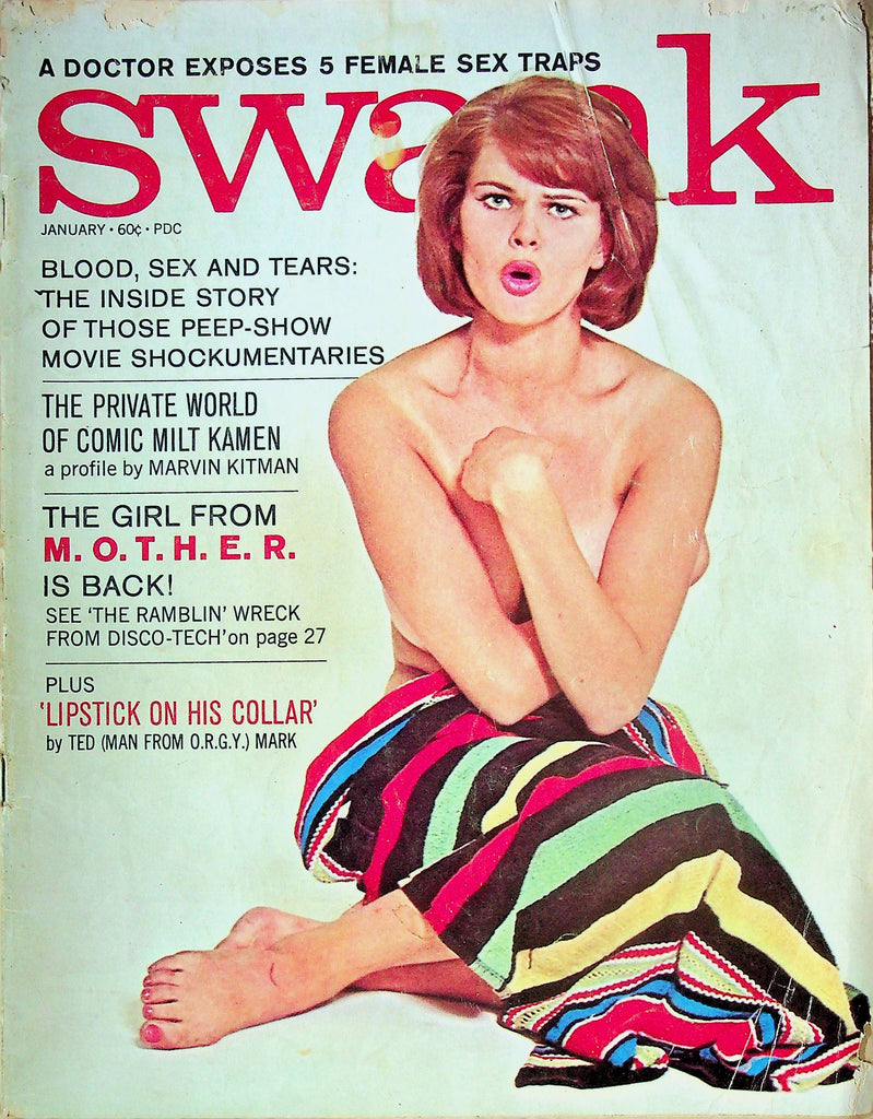 Swank Men's Magazine The Girl From Mother January 1966 061824RP