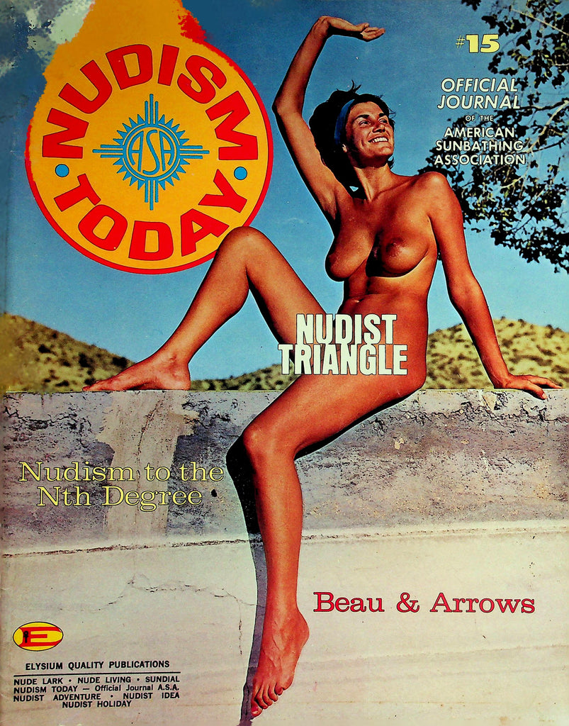 Nudism Today Magazine  Nudist Triangle / Beau & Arrows  #15  June 1966    070826lmp-GSC