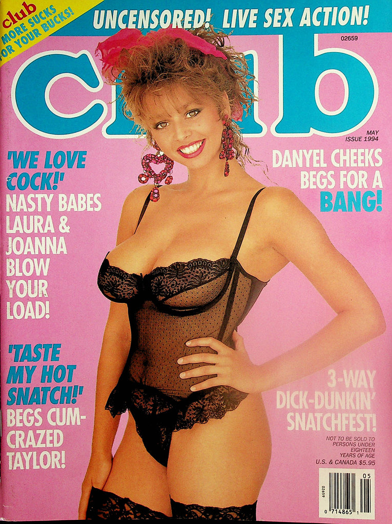 Club Magazine  Danyel Cheeks  Begs For A Bang  May 1994     092324lm-p