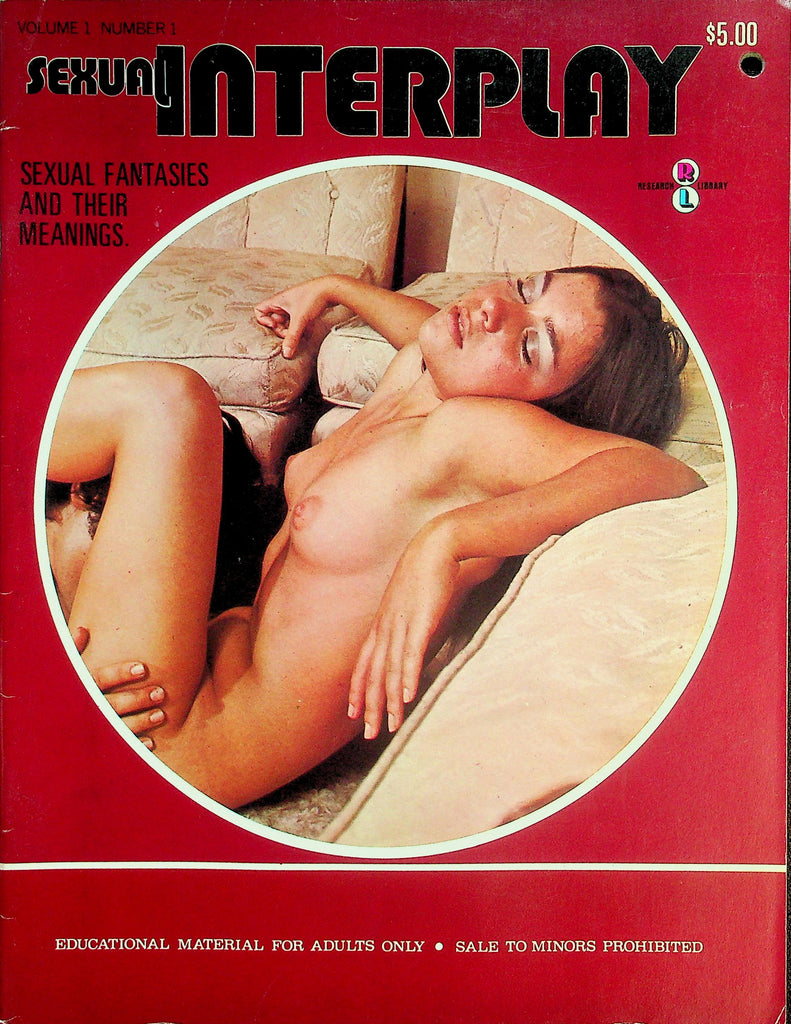 Sexual Interplay Magazine  Masturbatory Fantasies / Fantasies During Sex  vol.1 #1  1973   082226lmp-GSC