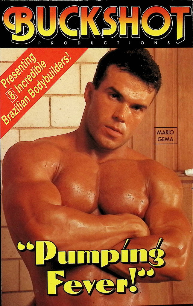 Pumping Fever! Buckshot Productions Mario Gema Brazilian Body Builders 1993 COLT Studios Gay Male Adult VHS 081924AMPVHS2