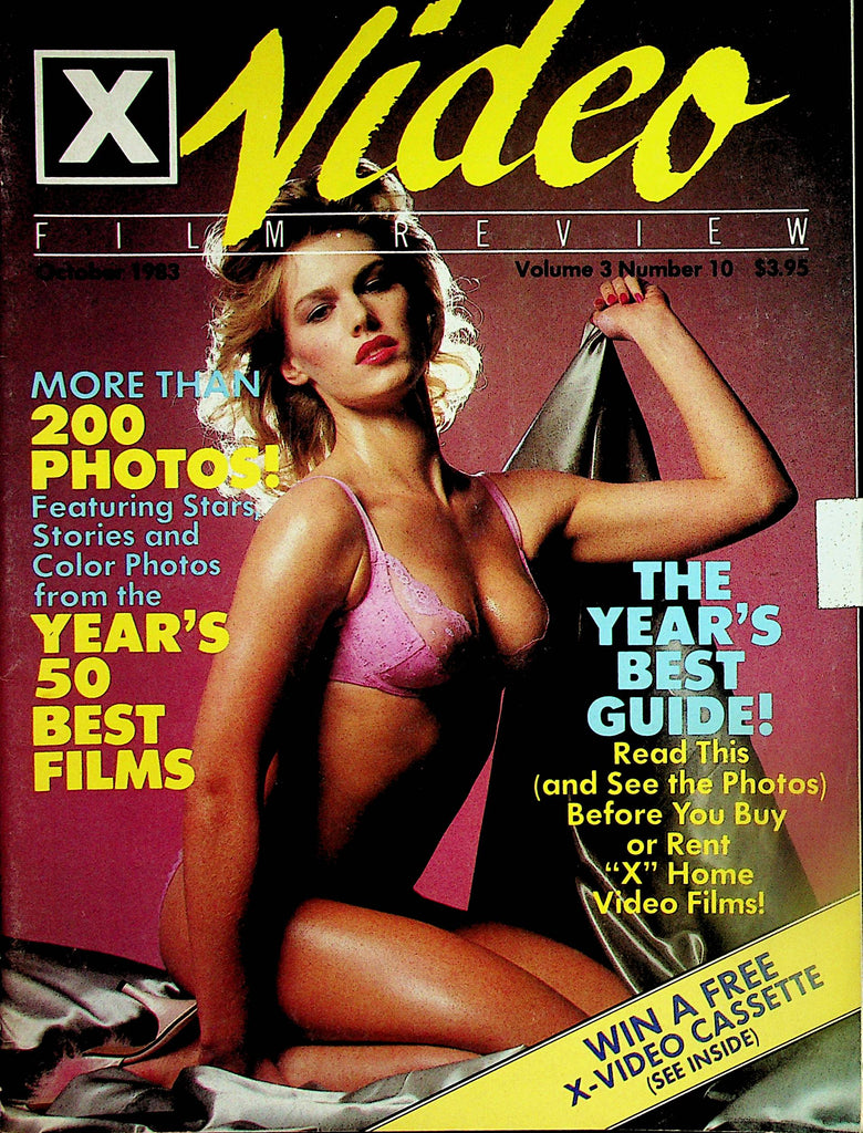 X Video Film Review Magazine  Titillation - Starring Kitten Natvidad   October 1983        031824lm-p