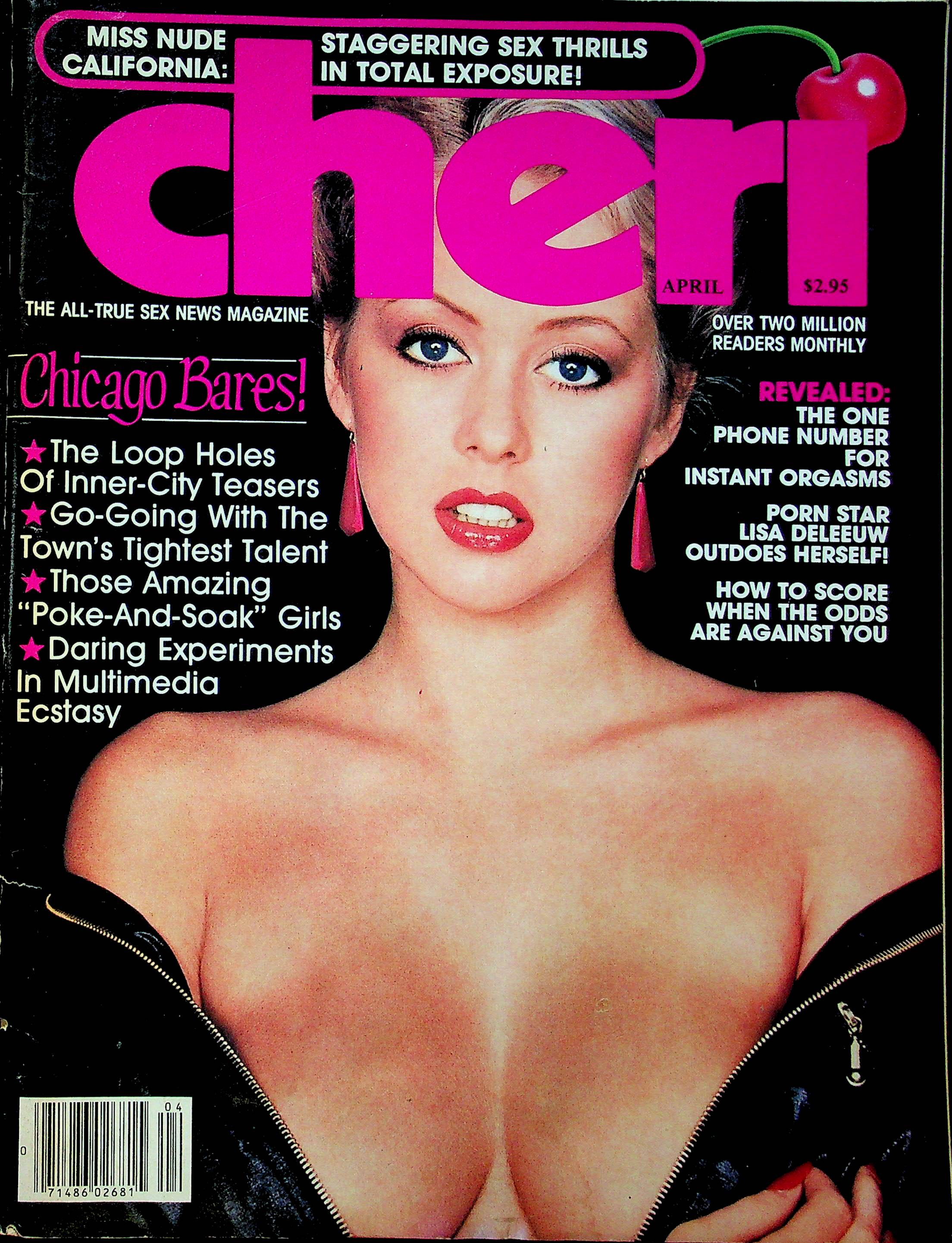 Miss Nude Stars - Cheri Magazine Lisa Deleeuw & Chicago Bares & Miss Nude California Apr â€“  Mr-Magazine