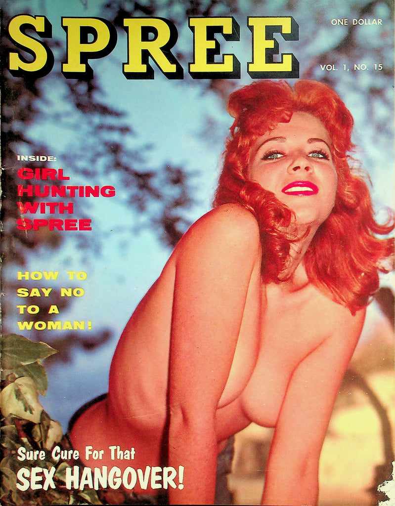 Spree Magazine   Curvacious Wendy / Girl Hunting With Spree  vol.1 #15  1959  033026lmp