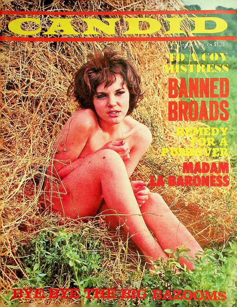 Candid Magazine   Centerfold Girl Linda / Madam La Baroness  #8 1965   021926lmp