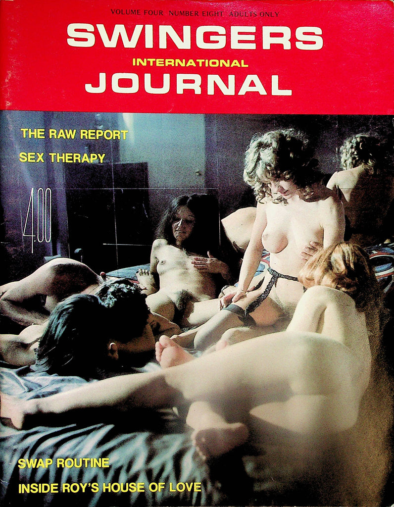 Swingers International Journal Magazine Inside Roy's House Of Love  / Swap Routine  vol.4 #8  1977       042424lm-p