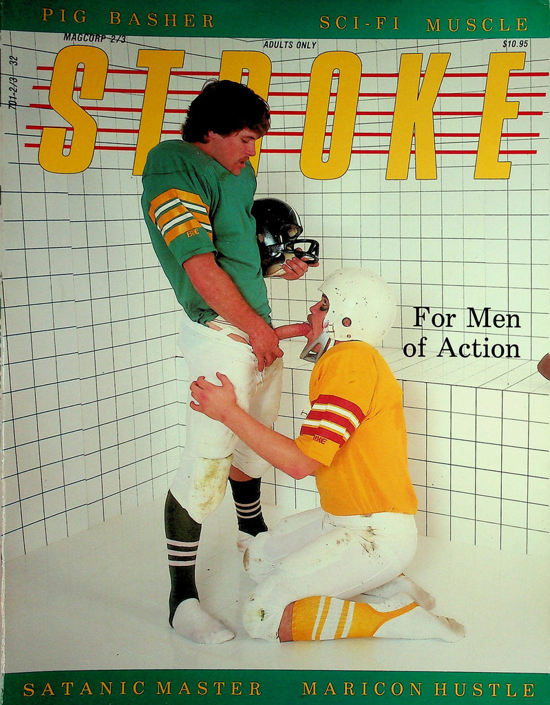 Stroke Gay Magazine   Footballers / Sci-Fi Muscle   vol.2 #3 1983  Magcorp   053026lmp-GSC