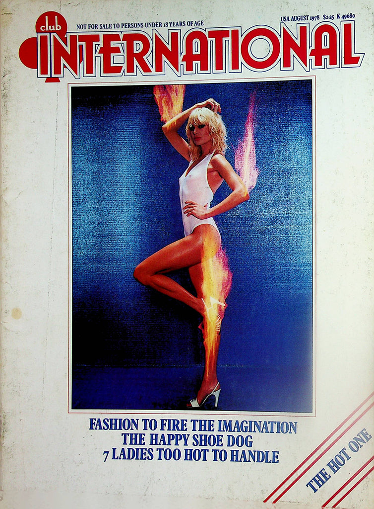 Club International Magazine 7 Ladies Too Hot To Handle / Centerfold Girl Lana  August 1978   020625lm-p