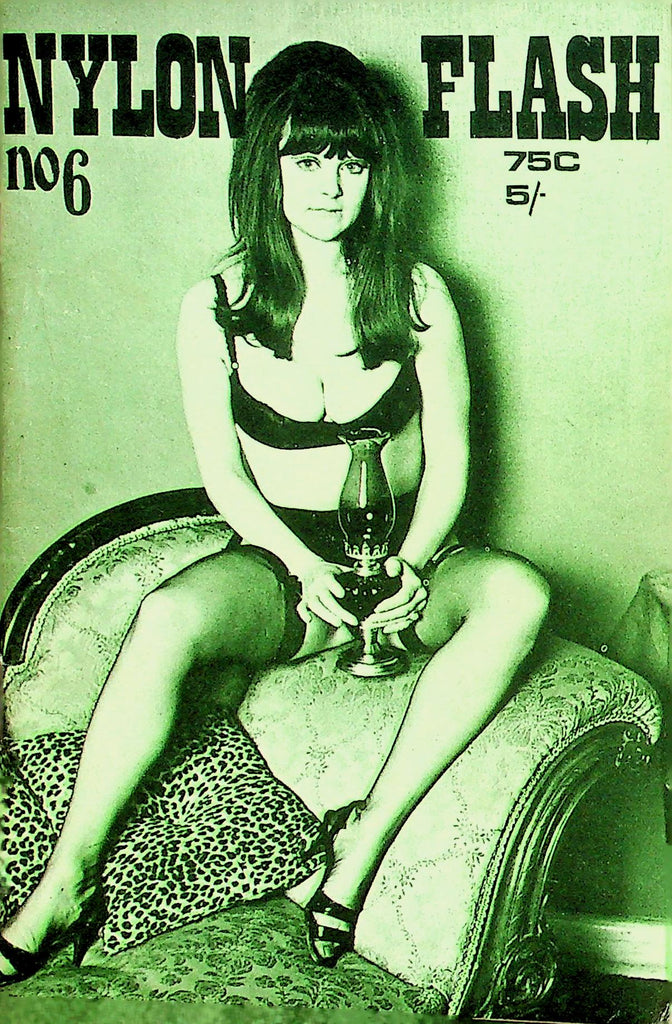 Nylon Flash Digest  Beautiful Sexy Stocking Girls  #6  1960's 013126lmp