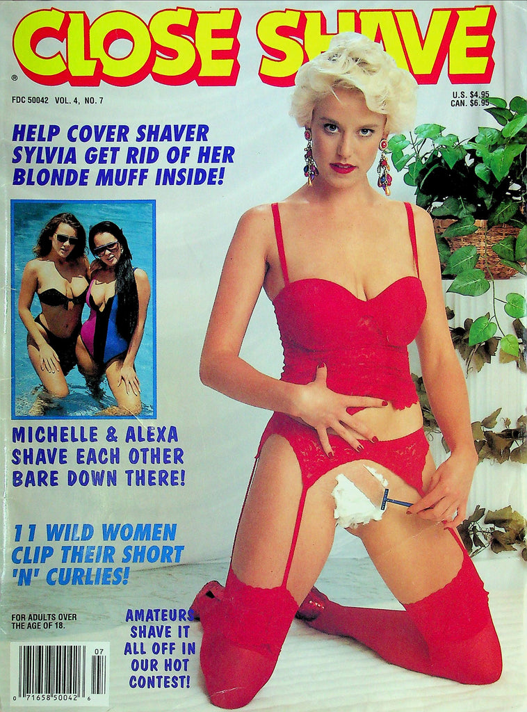 Close Shave Magazine Ft. Sylvia & Michelle Vol.4 No.7 1992 022825RP