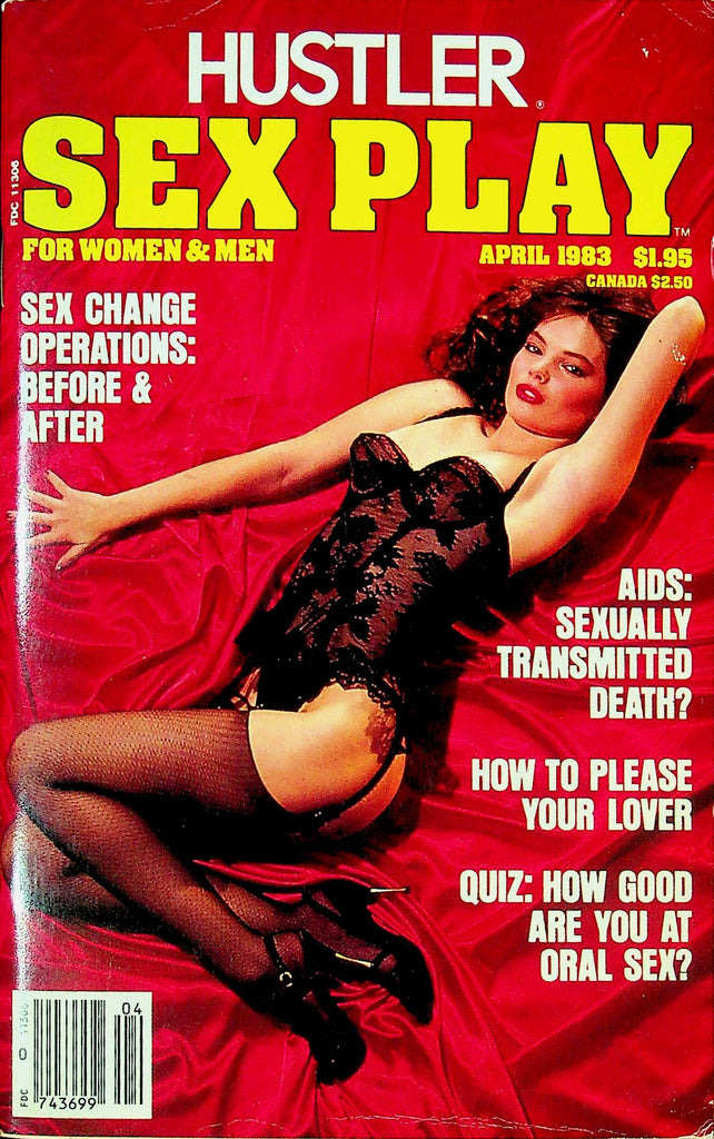 Hustler Sex Play Digest Magazine The Black Knight's Tracy Wentworth April 1983 112924RP