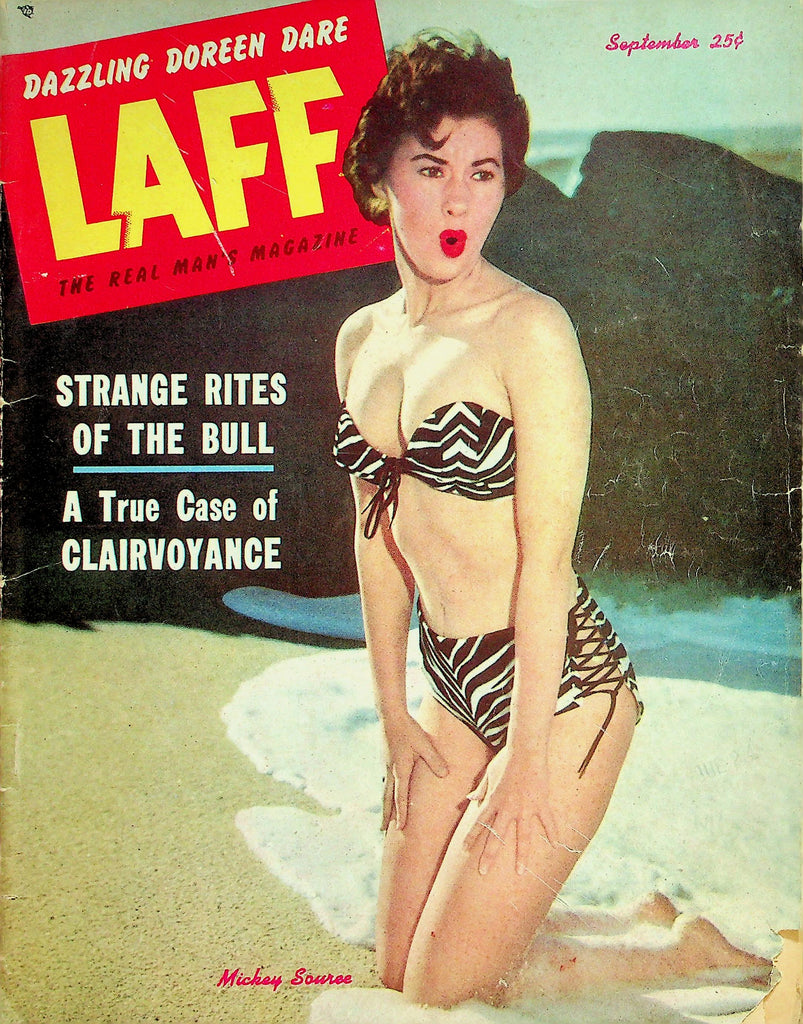 Laff Magazine  Covergirl Mickey Souree  September 1953     040226lmp