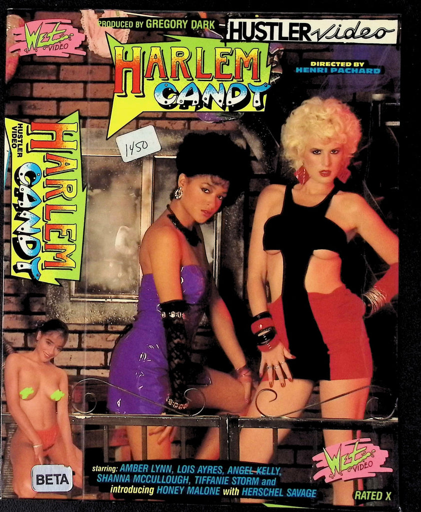 Harlem Candy with Amber Lynn Lois Ayres Angel Kelly Adult VHS Wet Video 051226AKVHS