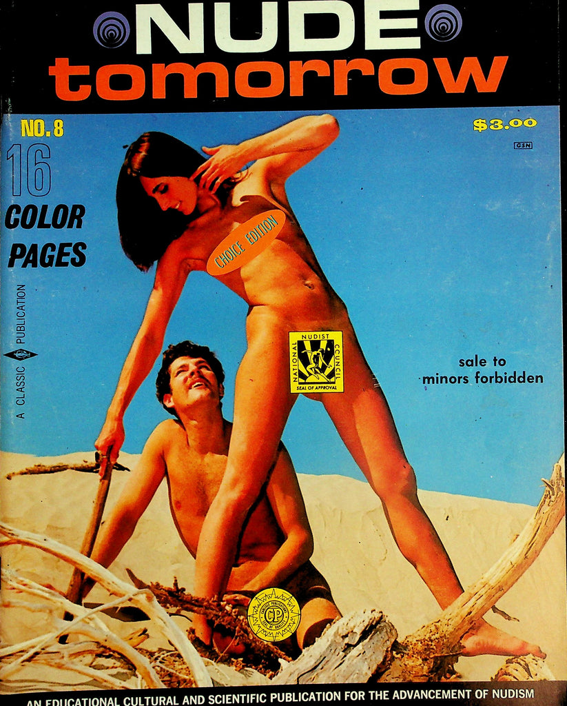 Nude Tomorrow Magazine  What Nudists Like To Do #8  1960's  070426lmp-GSC