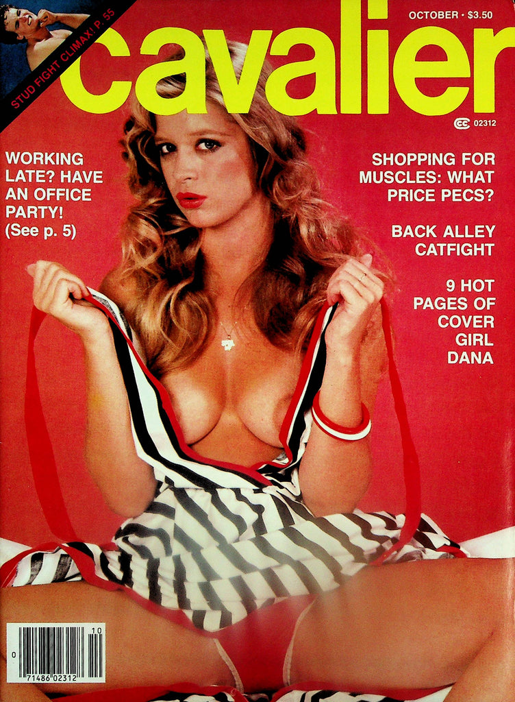 Cavalier Vintage Magazine  Cover / Centerfold Dana   October 1984  062625lm-p