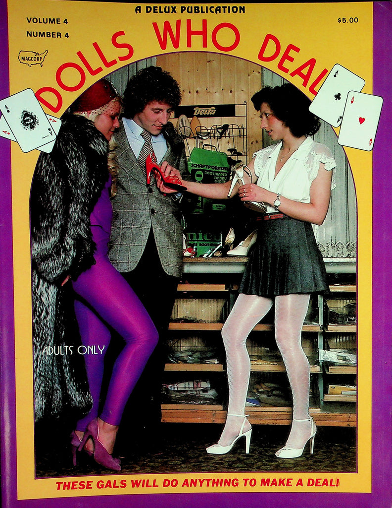 Dolls Who Deal Magazine  Door To Door Gal / Cycle Slut   vol.4 #4  1980  Magcorp  083126lmp-GSC