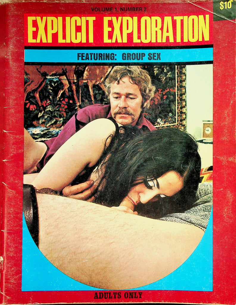 Explicit Exploration Magazine  Featuring: Group Sex  vol.1 #2 1970's    052726lmp-GSC