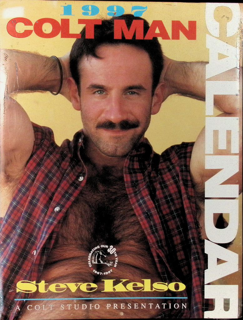 Steven Kelso 1997 Colt Man Colt Studio Production Steve Kelso Wall Calendar Gay Man Interest 041326AMP