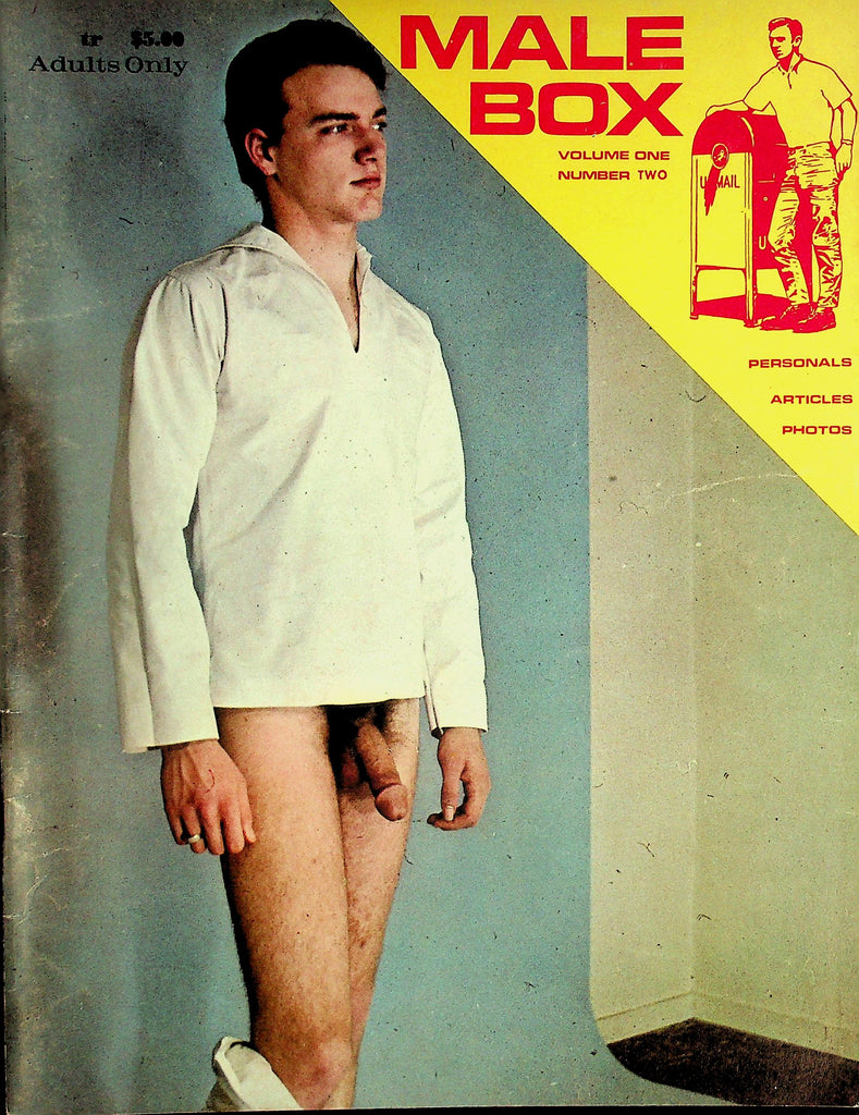 Male Box Men's Gay Interest Magazine  Photos, Personals, Articles  vol.1 #2 1960's   102226lmp-GSC