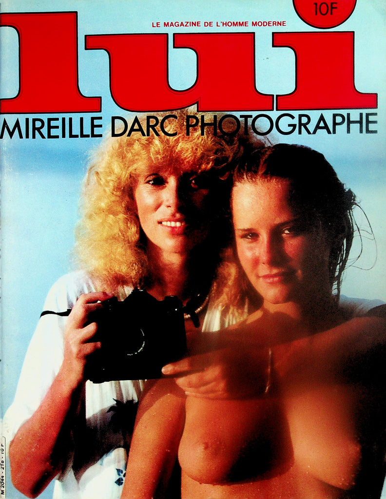 Lui French International Magazine  Mireille Darc Photographe  #218 March 1982   110525lm-p