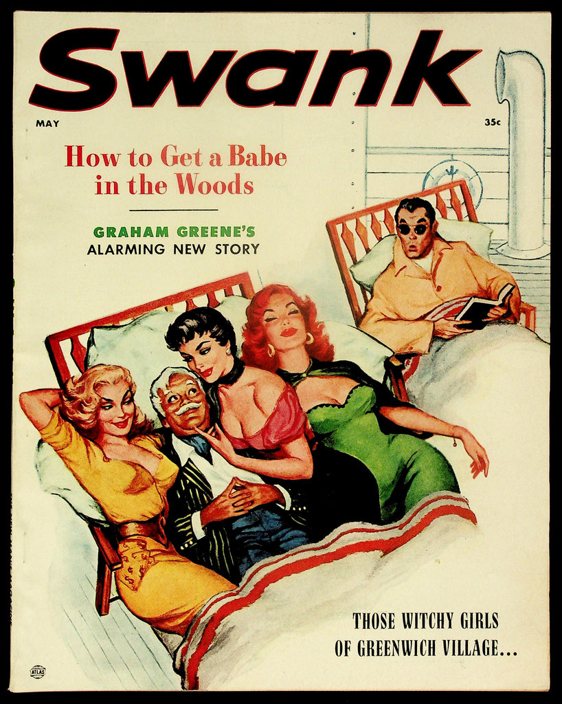 Swank Adult Magazine V4, #2 May 1957 Babe In The Woods 083126hrp-23