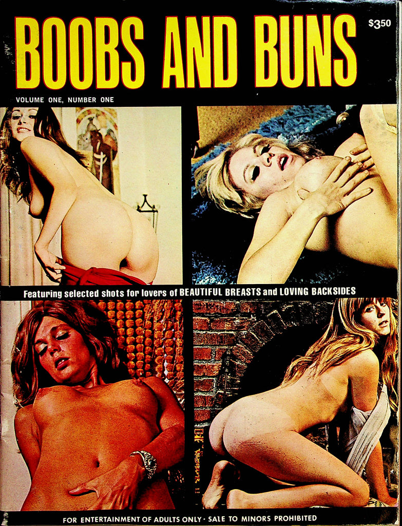 Boobs And Buns Magazine   Uschi Digard  vol.1 #1  1970's         072923lm-p