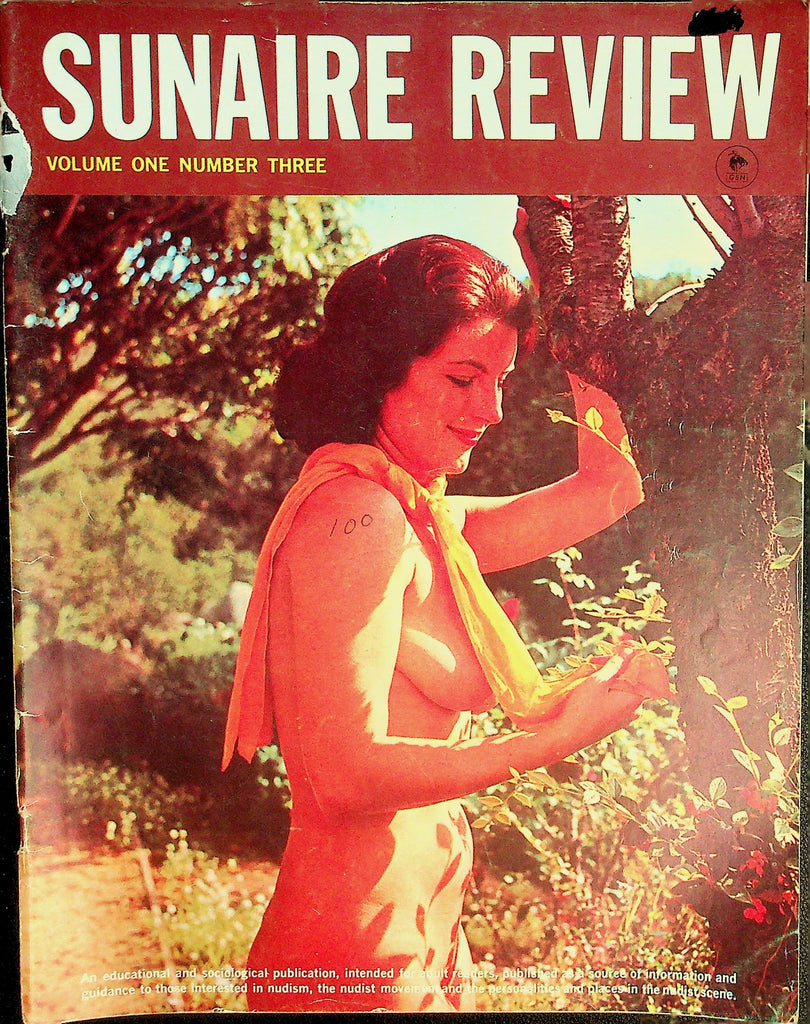 Sunaire Review Nudist Magazine  Candid Camera Views / Nudist Europe  vol.1 #3  1960's   090426lmp-GSC