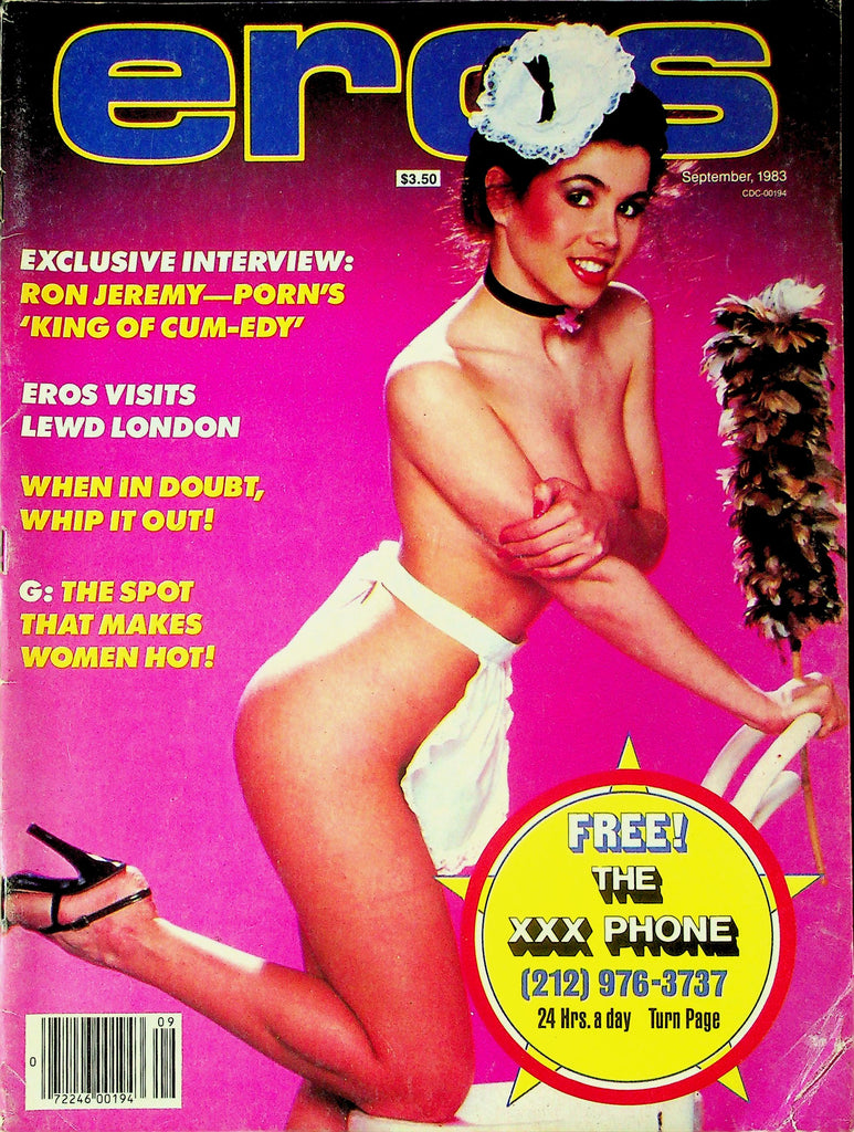 Eros Magazine Ft. Ron Jeremy & Gang Bangs September 1983 092625RP-