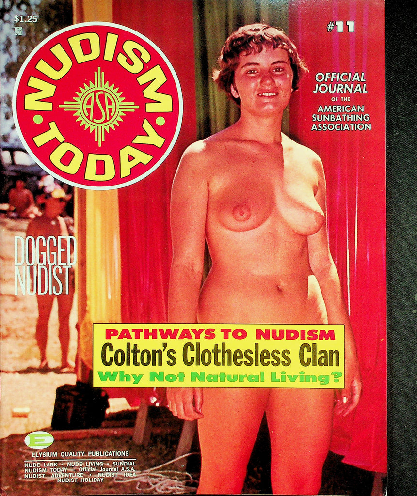 Nudism Today Magazine  Colton's Clothesless Clan  #11 1965 Elysium  071426lmp-GSC