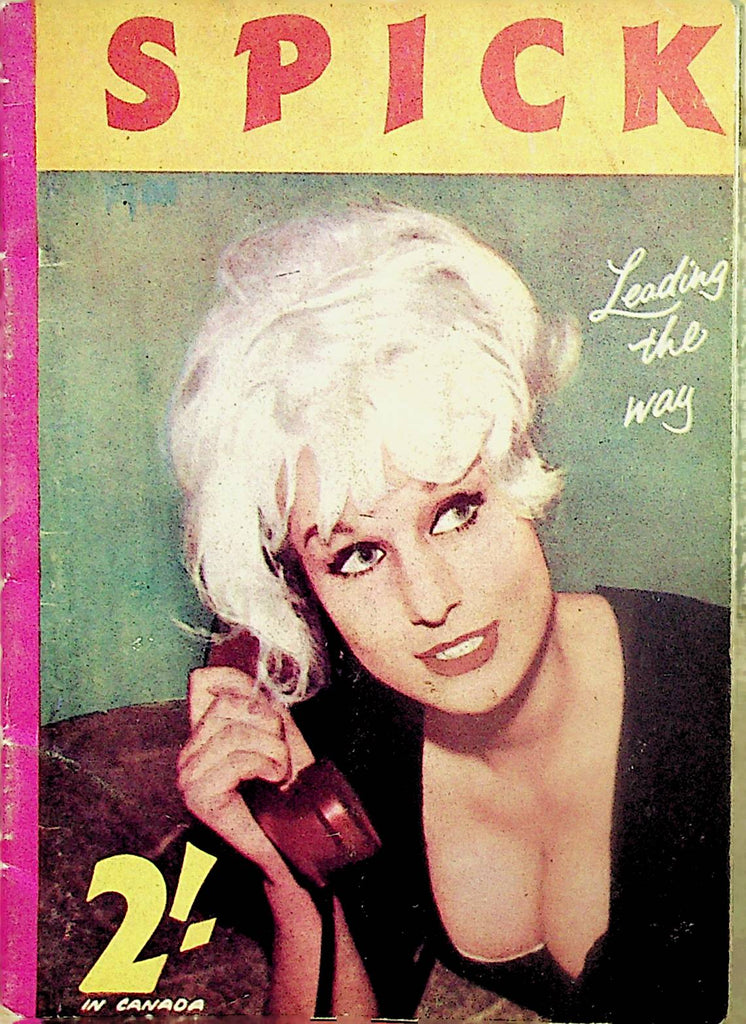 Spic Digest  Beautiful Girls - Covergirl Renate Hutte    1960's      110424lm-p