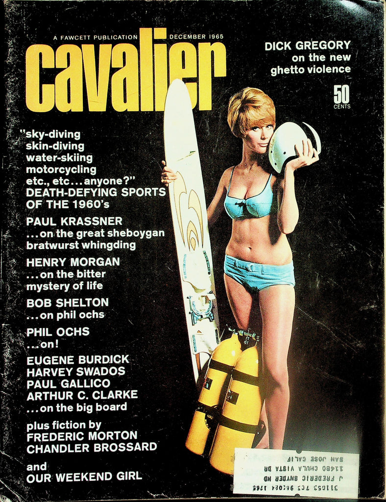Cavalier Magazine  Death-Defying Sports Of The 1960's  December 1965      112525lmp