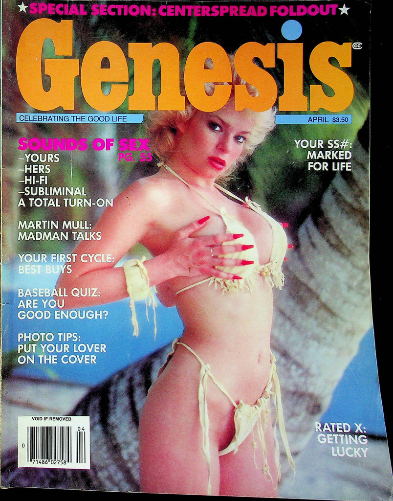Genesis Magazine Martin Mull & Faye April 1985 080723RP