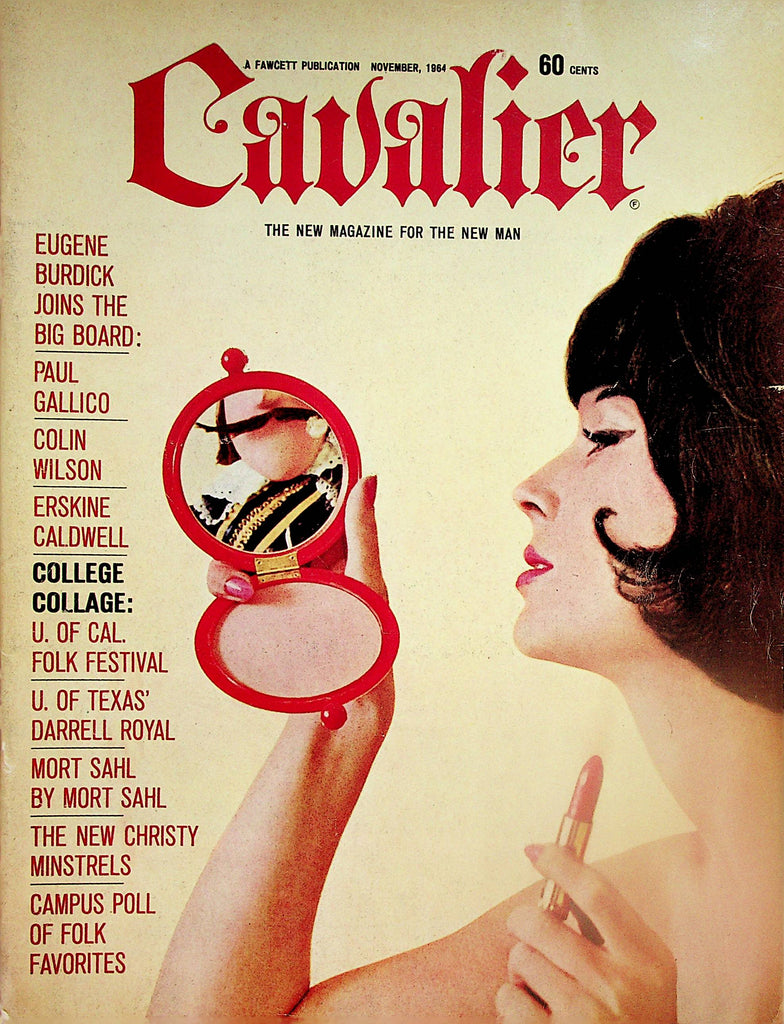 Cavalier Vintage Magazine  Centerfold Girl Lorene Watson  November 1964      050124lm-p