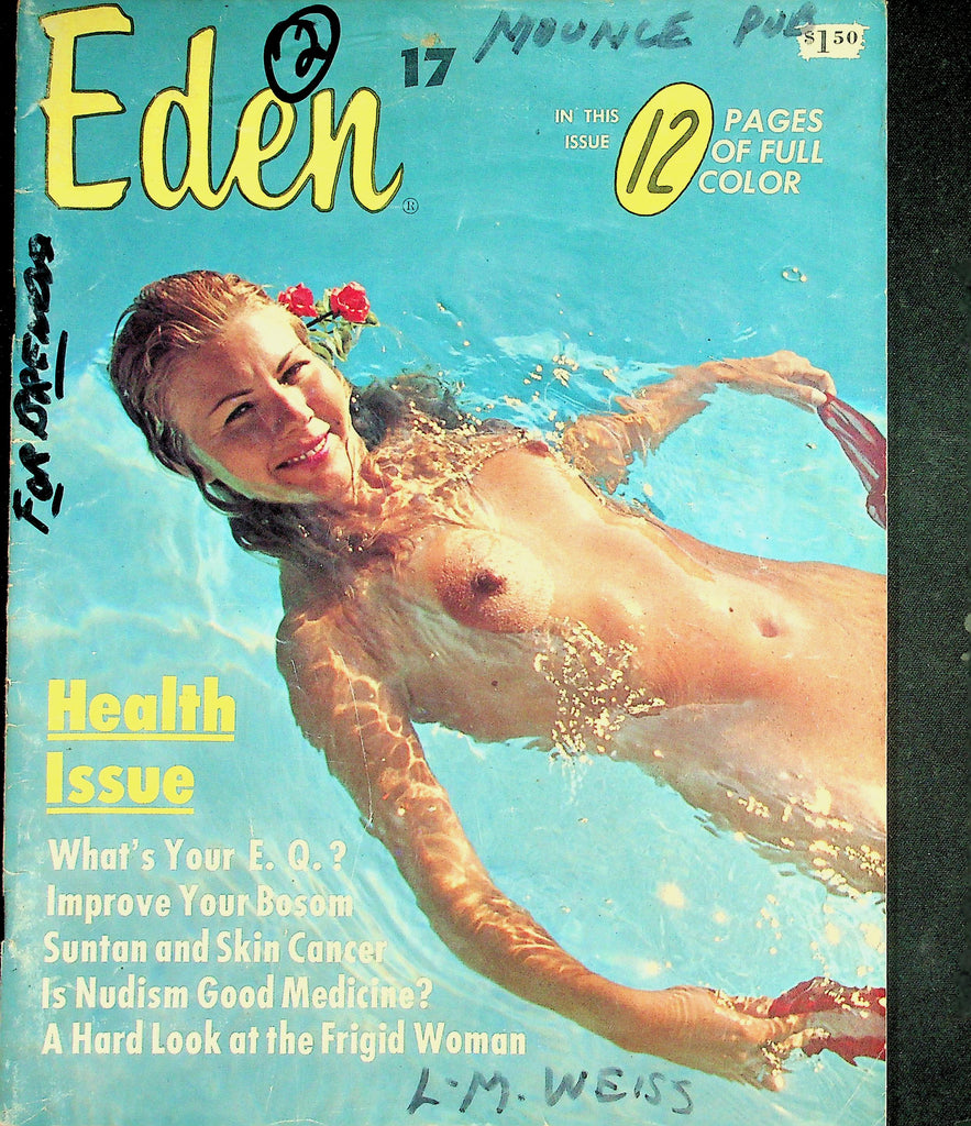 Eden Nudist Magazine  Health Issue / Covergirl Shirley  #17 1964    071826lmp-GSC
