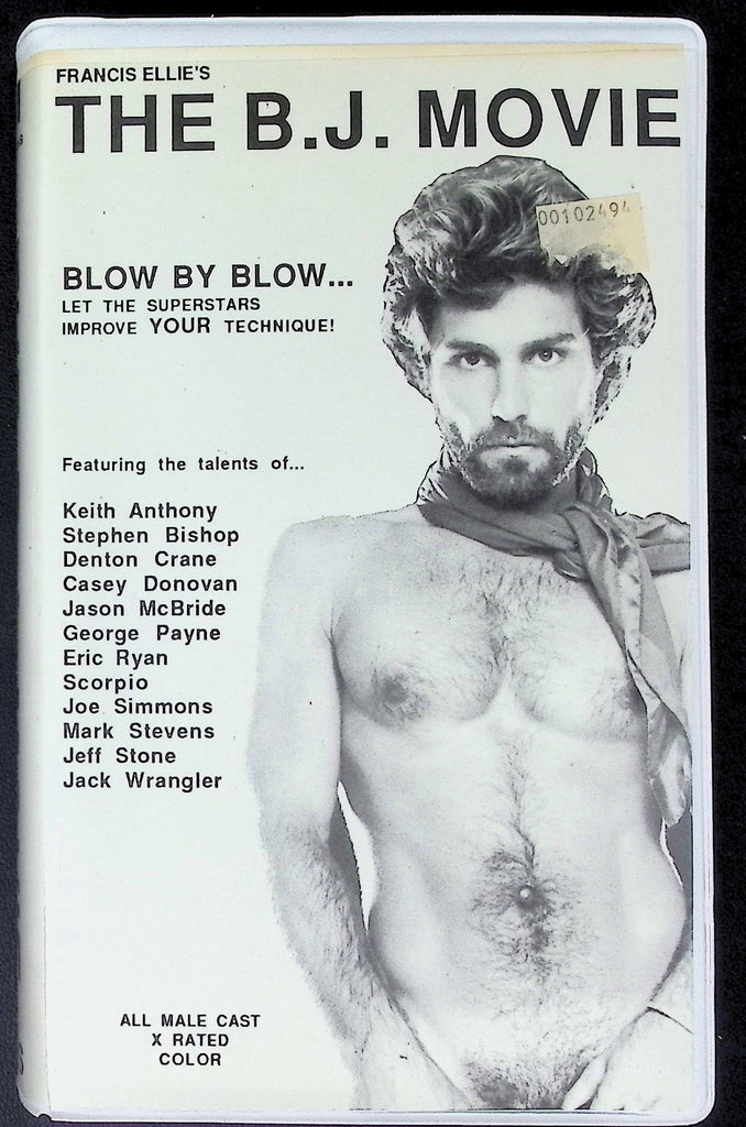 The BJ Movie with Keith Anthony Stephen Bishop Denton Crane Gay/LGBT VHS PM Productions 052026AKVHS