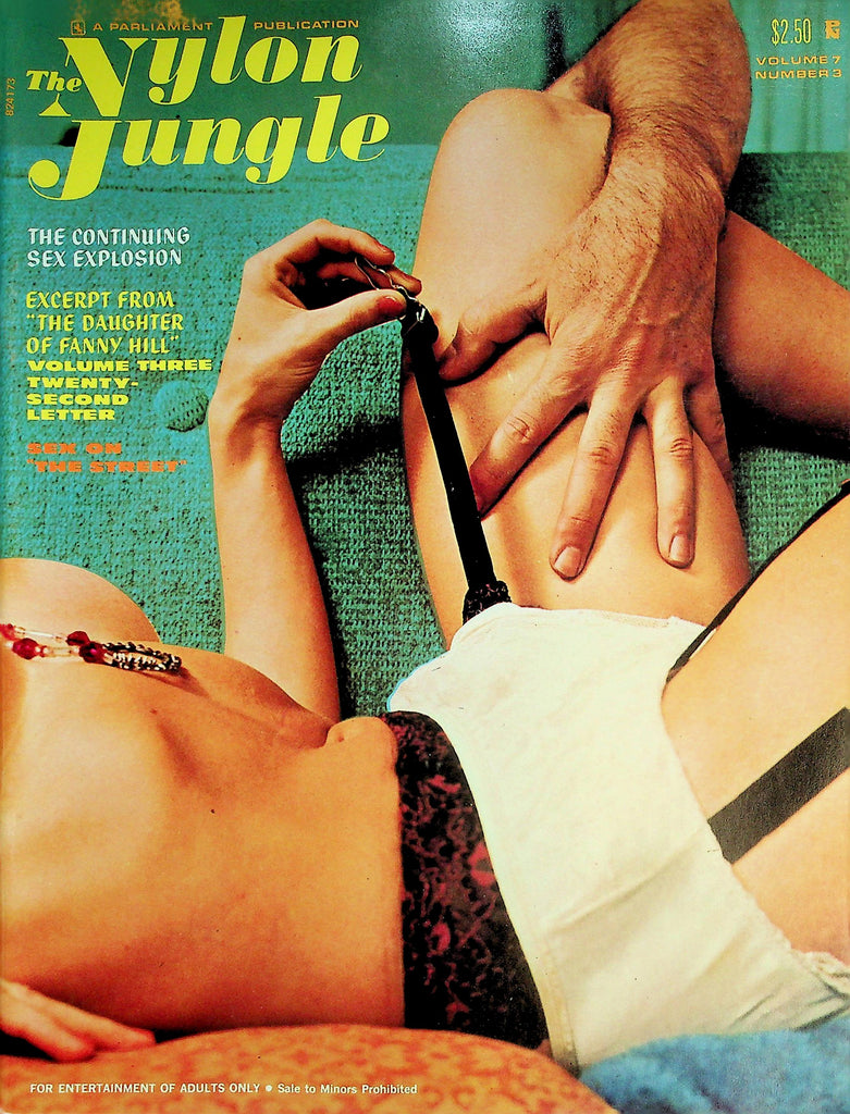 The Nylon Jungle Magazine  The Continuing Sex Explosion / Pattie's Midnight Pizza  vol.7 #3  1969   Parliament Publication    051126lmp