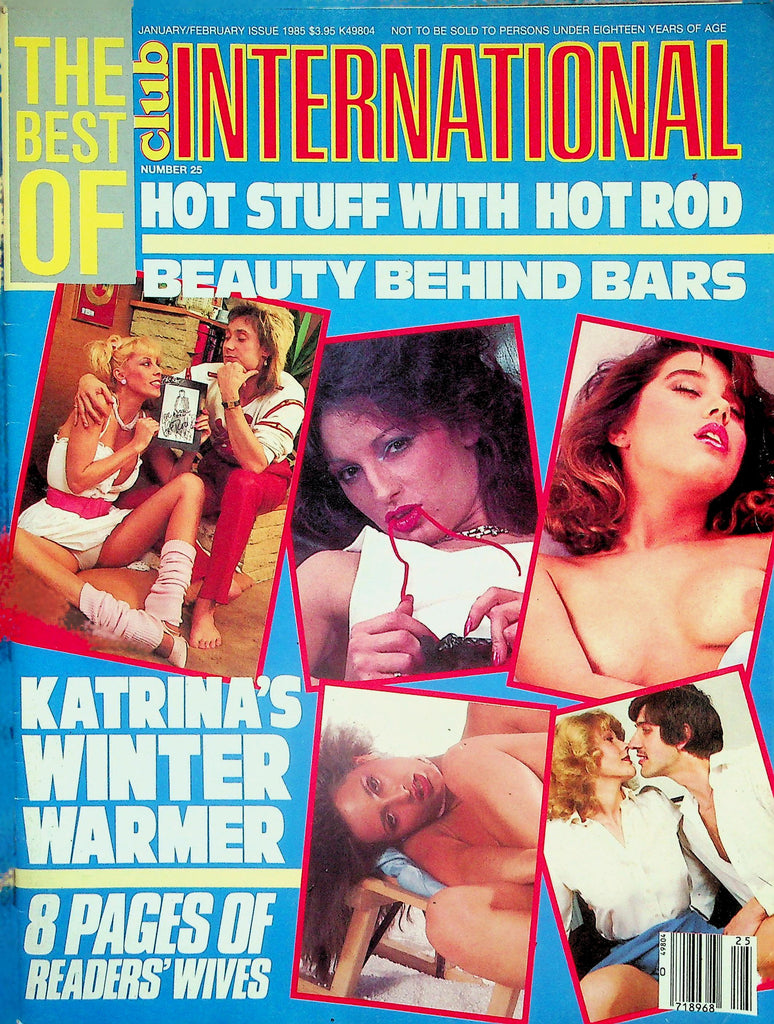 The Best Of Club International Magazine  Hot Stuff With Hot Rod  January 1985      122525lmp