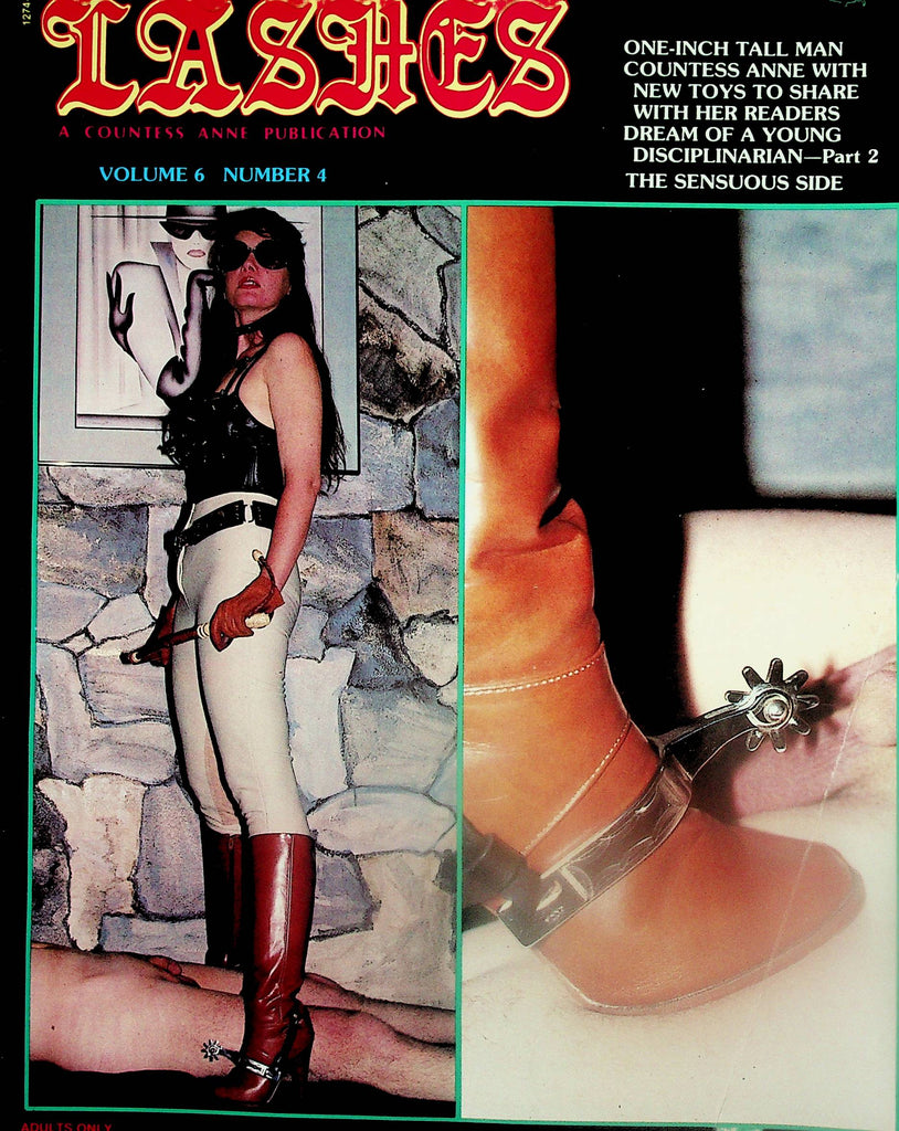 Lashes Fetish Magazine  Countess Anne With New Toys To Share vol.6 #4 1985  by Magcorp    081225lm-p