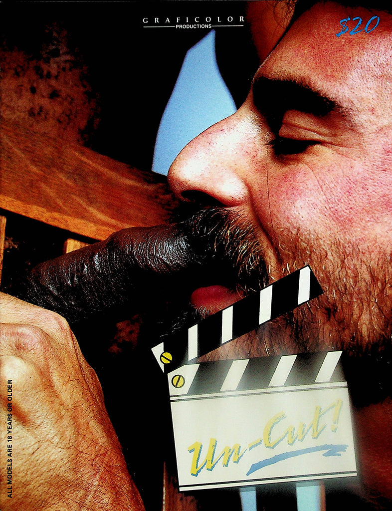 Un-Cut! Gay Magazine  #1  1990's   Graficolor   112024lm-p