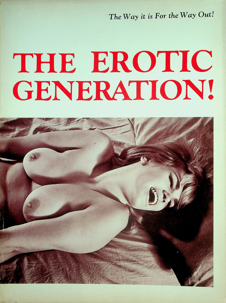 The Erotic Generation! Adam Special Report Magazine  Swingers, Vibrators, Nudists, Homosexuality and More! #4 1969 100's Of Pages!  052126lmp-GSC